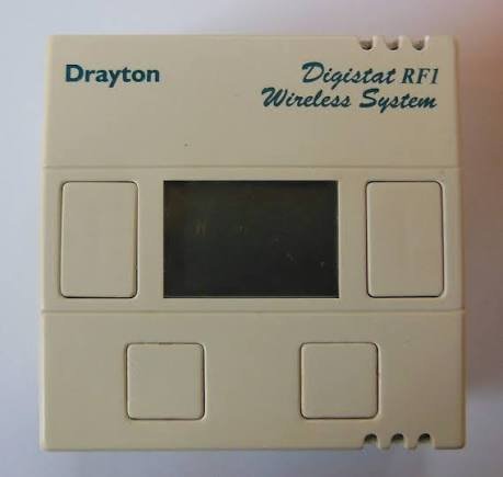 Drayton Digistat RF1 thermostat, an early basic heating control