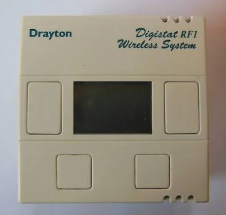 Drayton Digistat RF1 thermostat, an early basic heating control